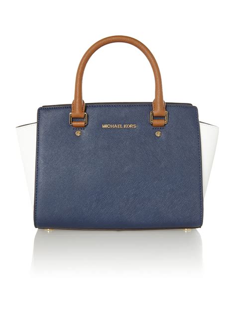 michael kors selma multi coloured block tote bag|Selma Medium Color.